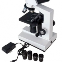 双目显微镜1600倍2000倍生物电光源猪精子检测食品认证养殖用
